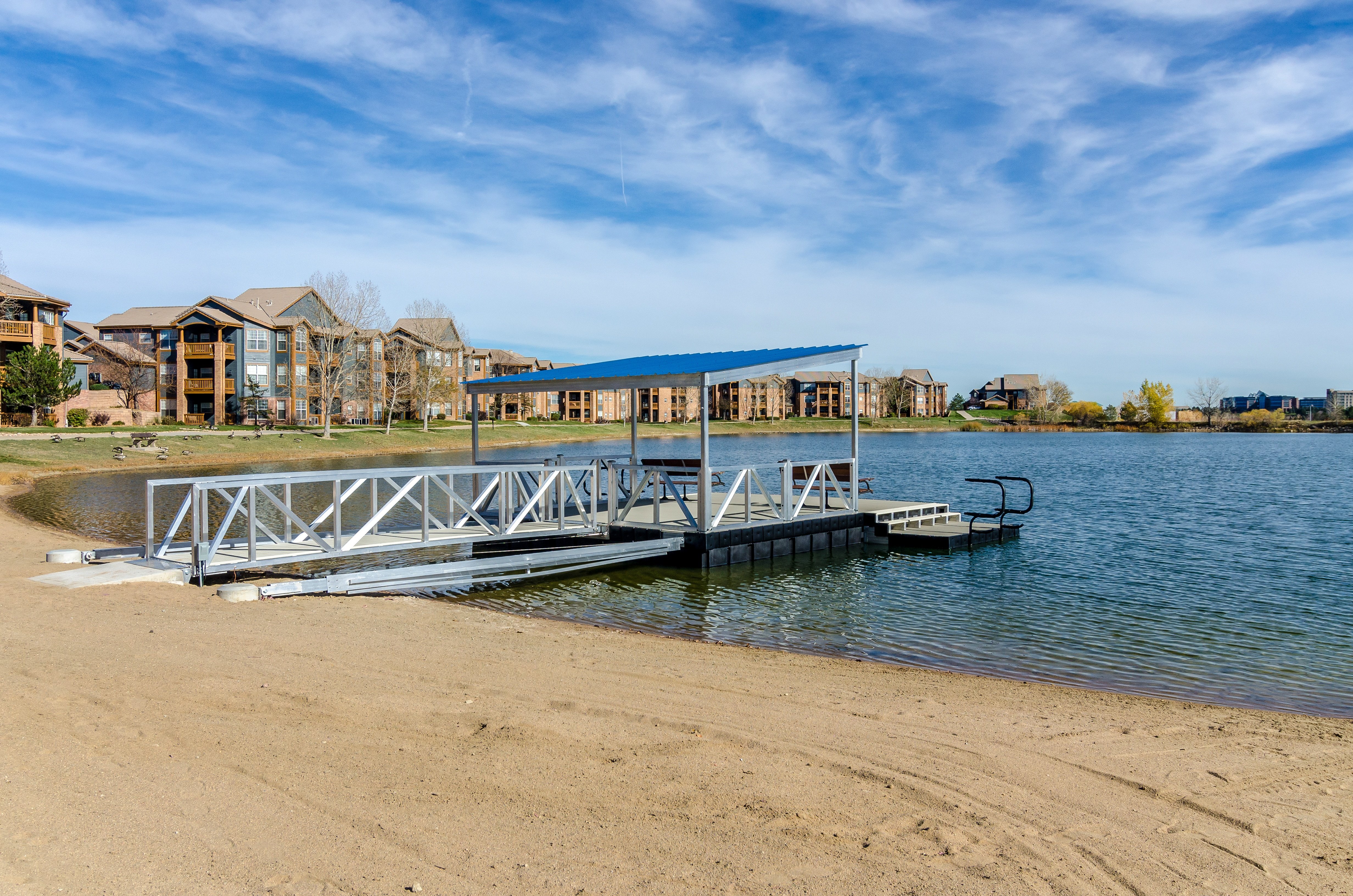 A boat dock